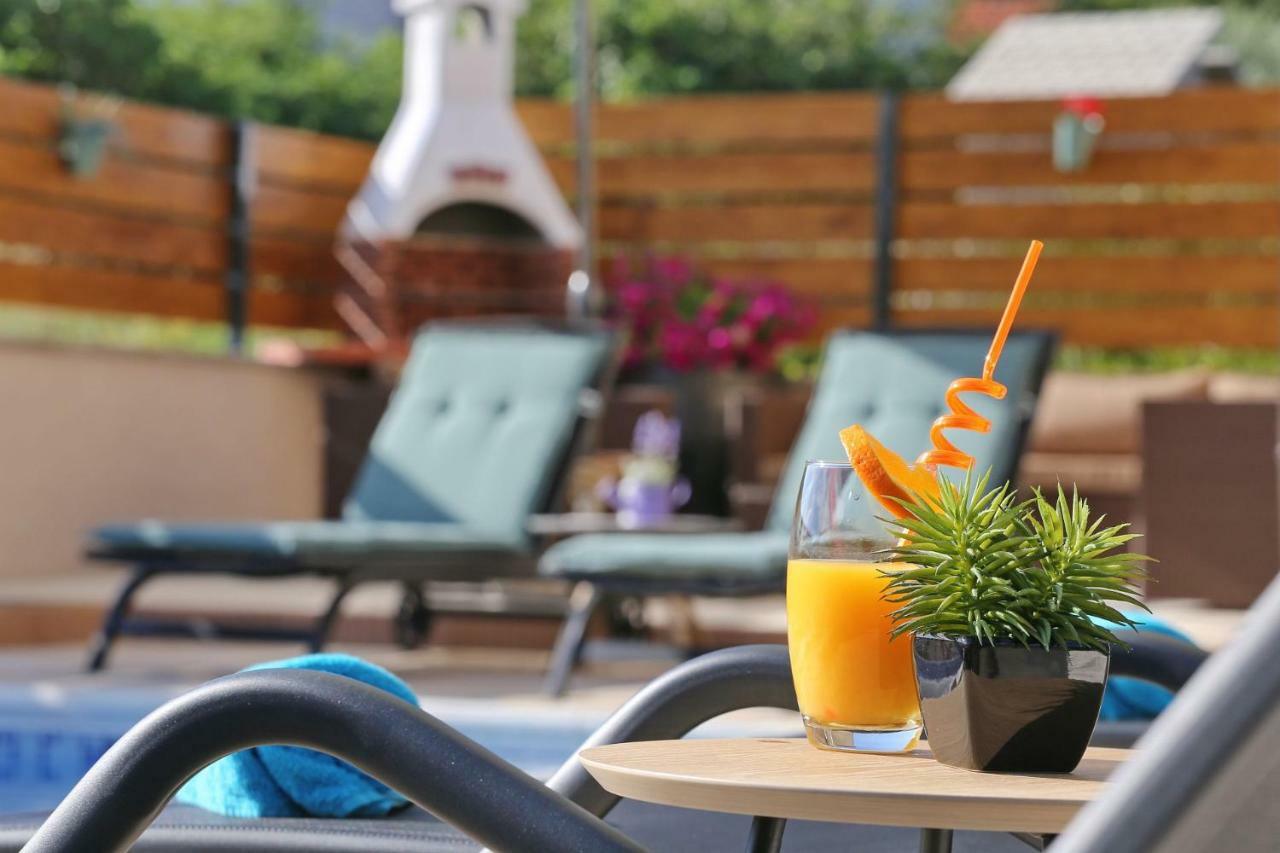 Punta Garden Pool House Villa Posedarje Kültér fotó