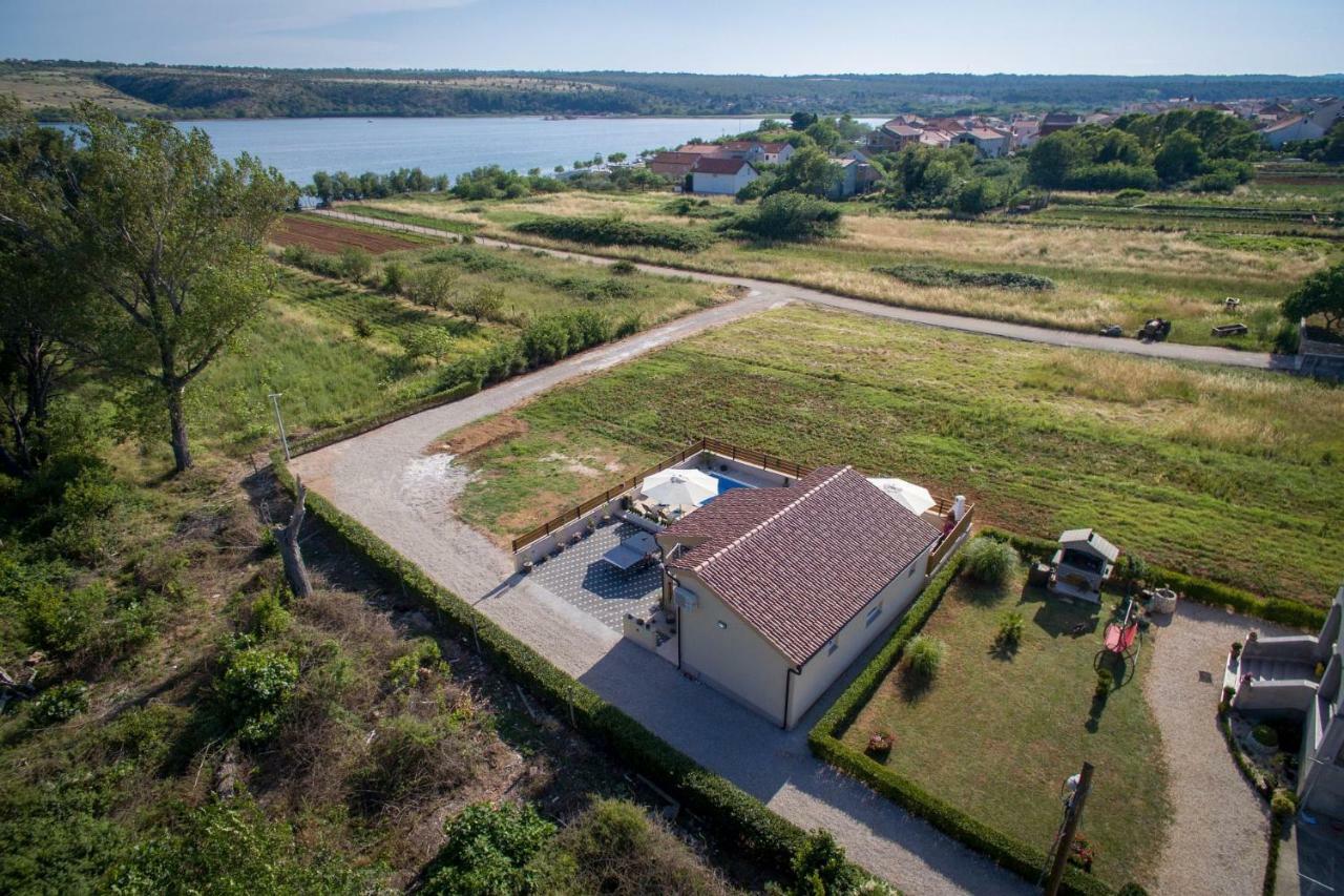 Punta Garden Pool House Villa Posedarje Kültér fotó