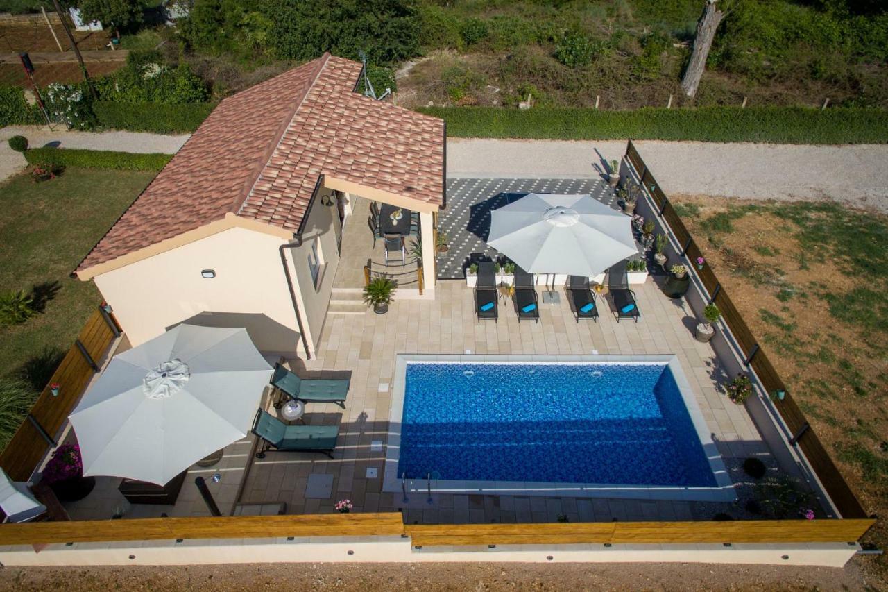 Punta Garden Pool House Villa Posedarje Kültér fotó