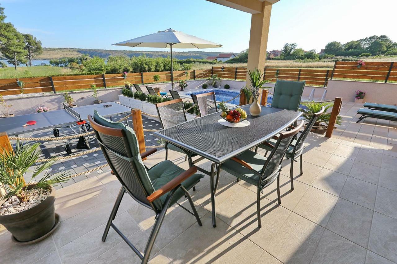 Punta Garden Pool House Villa Posedarje Kültér fotó