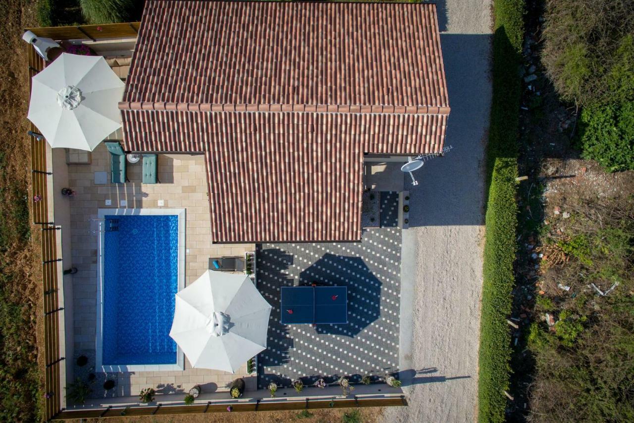 Punta Garden Pool House Villa Posedarje Kültér fotó